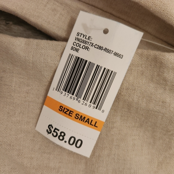 NWT Curve Appeal boxy linen blend summer jacket - Picture 9 of 9